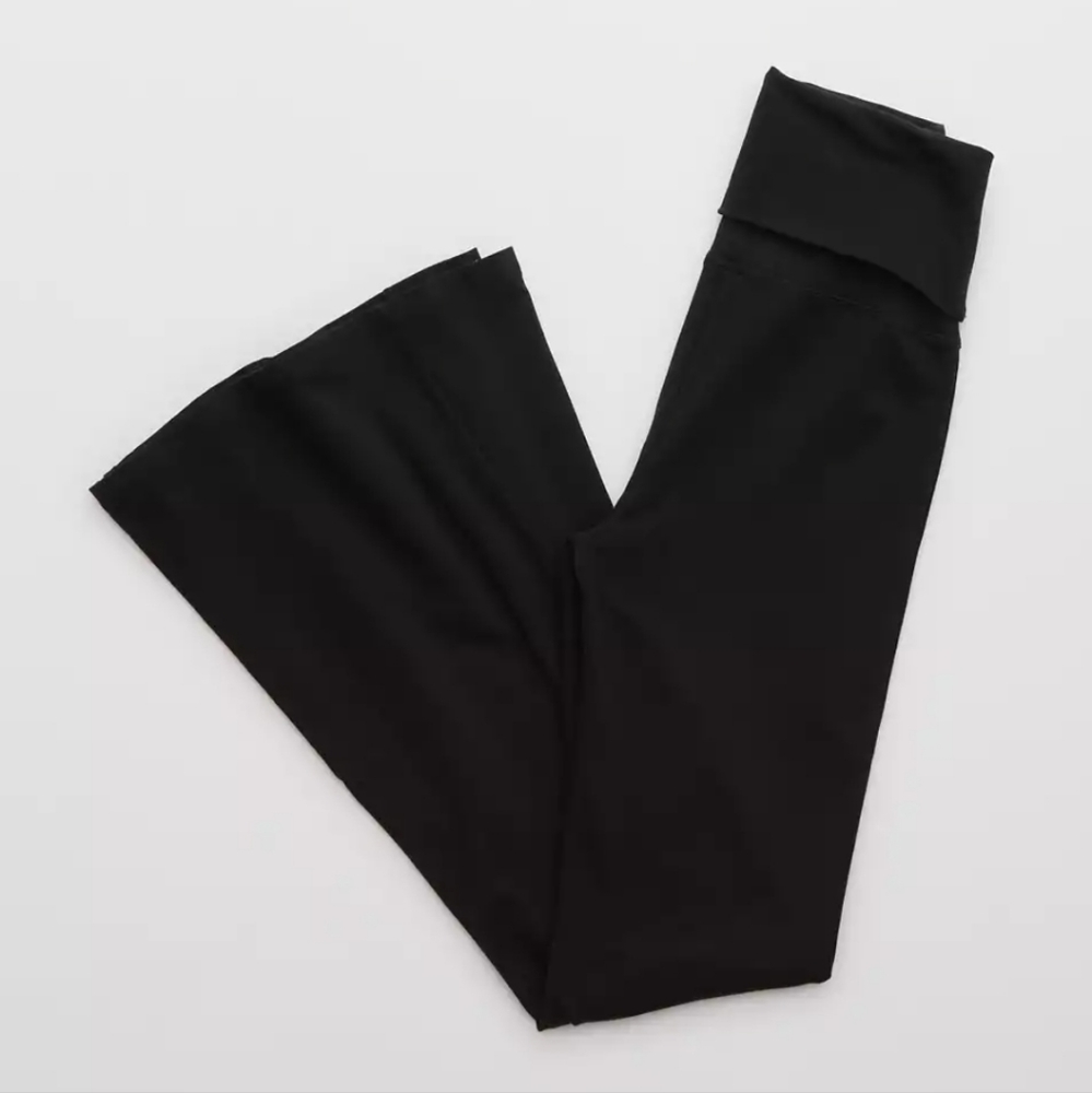 Offline by aerie OG foldover high waisted super flare leggings